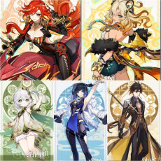 Asia|AR10|Mavuika+Xilonen+Nahida+Yelan+Zhongli|5 5-star characters|8-15 four-star characters|No birthday set, no email bound|Able to explore 100%|can log in normally immediately|Genshin Impact