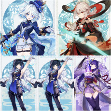 Asia|AR10|Furina+Yelan*1C+Raiden+Kazuha|4 5-star characters|8-15 four-star characters|No birthday set, no email bound|Able to explore 100%|can log in normally immediately|Genshin Impact