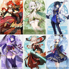 Asia|AR10|Mavuika+Nahida+Yelan+Raiden+Ayaka+Kazuha|6 5-star characters|8-15 four-star characters|No birthday set, no email bound|Able to explore 100%|can log in normally immediately|Genshin Impact