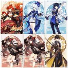 Asia|AR10|Mavuika+Furina+Yelan+Hutao*1C+Zhongli|5 5-star characters|8-15 four-star characters|No birthday set, no email bound|Able to explore 100%|can log in normally immediately|Genshin Impact