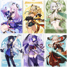 Asia|AR10|Citlali+Xilonen+Nahida+Yelan+Raiden+Kazuha|6 5-star characters|8-15 four-star characters|No birthday set, no email bound|Able to explore 100%|can log in normally immediately|Genshin Impact