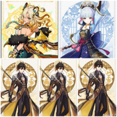 Asia|AR10|Xilonen+Ayaka+Zhongli*2C|3 5-star characters|8-15 four-star characters|No birthday set, no email bound|Able to explore 100%|can log in normally immediately|Genshin Impact