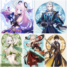 Asia|AR10|Citlali+Neuvillette+Nahida+Kazuha+Zhongli|5 5-star characters|8-15 four-star characters|No birthday set, no email bound|Able to explore 100%|can log in normally immediately|Genshin Impact