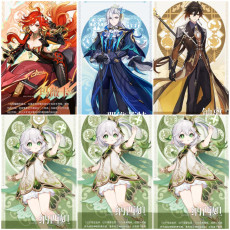 Asia|AR10|Mavuika+Neuvillette+Nahida*2C+Zhongli|4 5-star characters|8-15 four-star characters|No birthday set, no email bound|Able to explore 100%|can log in normally immediately|Genshin Impact