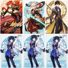 Asia|AR10|Mavuika+Yelan*2C+Kazuha+Zhongli|4 5-star characters|8-15 four-star characters|No birthday set, no email bound|Able to explore 100%|can log in normally immediately|Genshin Impact