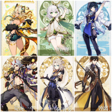 Asia|AR10|Xilonen+Nahida+Yelan+Arataki Itto+Albedo+Zhongli|6 5-star characters|8-15 four-star characters|No birthday set, no email bound|Able to explore 100%|can log in normally immediately|Genshin Impact