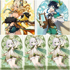 Asia|AR10|Furina+Nahida*2C+Venti|3 5-star characters|8-15 four-star characters|No birthday set, no email bound|Able to explore 100%|can log in normally immediately|Genshin Impact