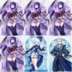 Asia|AR10|Raiden*3C+Furina+Neuvillette|3 5-star characters|8-15 four-star characters|No birthday set, no email bound|Able to explore 100%|can log in normally immediately|Genshin Impact