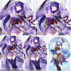 Asia|AR10|Raiden*3C+Ganyu|2 5-star characters|8-15 four-star characters|No birthday set, no email bound|Able to explore 100%|can log in normally immediately|Genshin Impact