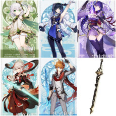 Asia|AR10|Nahida+Yelan+Raiden+Kazuha+Tartaglia+Summit Shaper|6 5-star characters|8-15 four-star characters|No birthday set, no email bound|Able to explore 100%|can log in normally immediately|Genshin Impact