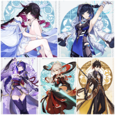 Asia|AR10|Columbina Hyposelenia+Yelan+Raiden+Kazuha+Zhongli|5 5-star characters|8-15 four-star characters|No birthday set, no email bound|Able to explore 100%|can log in normally immediately|Genshin Impact