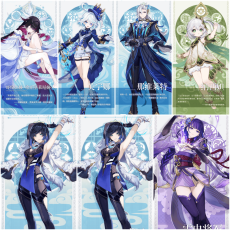 Asia|AR10|Columbina Hyposelenia+Furina+Neuvillette+Nahida+Yelan*1C+Raiden|6 5-star characters|8-15 four-star characters|No birthday set, no email bound|Able to explore 100%|can log in normally immediately|Genshin Impact