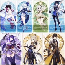 Asia|AR10|Columbina Hyposelenia+Furina+Nahida+Yelan+Raiden+Albedo+Zhongli|7 5-star characters|8-15 four-star characters|No birthday set, no email bound|Able to explore 100%|can log in normally immediately|Genshin Impact