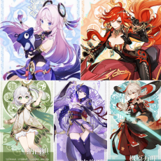 Asia|AR10|Mavuika+Citlali+Nahida+Raiden+Kazuha|5 5-star characters|8-15 four-star characters|No birthday set, no email bound|Able to explore 100%|can log in normally immediately|Genshin Impact