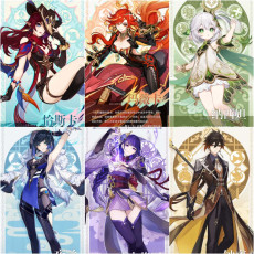 Asia|AR10|Chasca+Mavuika+Nahida+Yelan+Raiden+Zhongli|6 5-star characters|8-15 four-star characters|No birthday set, no email bound|Able to explore 100%|can log in normally immediately|Genshin Impact