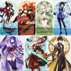 Asia|AR10|Chasca+Mavuika+Nahida+Yelan+Raiden+Kazuha+Zhongli|7 5-star characters|8-15 four-star characters|No birthday set, no email bound|Able to explore 100%|can log in normally immediately|Genshin Impact