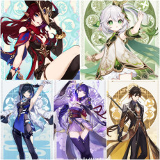 Asia|AR10|Chasca+Nahida+Yelan+Raiden+Zhongli|5 5-star characters|8-15 four-star characters|No birthday set, no email bound|Able to explore 100%|can log in normally immediately|Genshin Impact