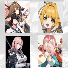 Asia|Female|lv 4-12|Ye Shunguang + Ju Fufu + Yanagi + Zhao| Random 4 stars