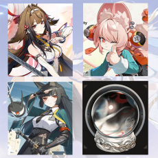 Asia|Female|lv 4-12| Ye Shunguang + Zhao + Miyabi + Ye Shunguang Weapon  + Random 4-star character|Fast delivery