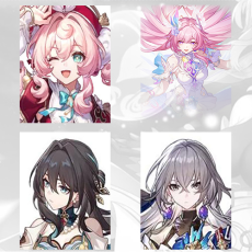 [Asia TL3-11] Hyacine + Cyrene + Ruan Mei E1 + Bronya |Fast shipping