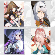 Asia|Female|lv 4-12|Ye Shunguang + Yixuan + Vivian + Zhao| Random 4 stars