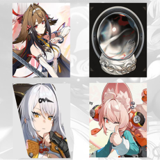 Asia|Female|lv 4-12|Ye Shunguang + Ye Shunguang Weapon + Yixuan + Zhao| Random 4 stars