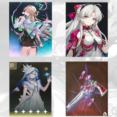 Asia|Lynae + Carlotta + The Shorekeeper + Carlotta Weapon | Random 4 stars |Fast delivery