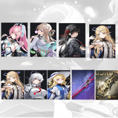 Asia lv 8| Aemeath + Lynae + Chisa + Cartethyia + Cartethyia + Zani + Phoebe + Chisa Weapon + Zani Weapon | Random 4 stars |The novice pool is not used