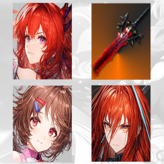 Asia lv 2| Laevatain + Laevatain Weapon + Ardelia + Ember| Fresh account tutorial only Fast delivery