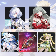 Asia| Mornye + Phrolova + The Shorekeeper + Phrolova Weapon + verina | Random 4 stars |The novice pool is not used