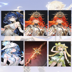 Asia lv 8| iuno + Augusta + Augusta + The Shorekeeper + Augusta Weapon + verina | Random 4 stars |The novice pool is not used