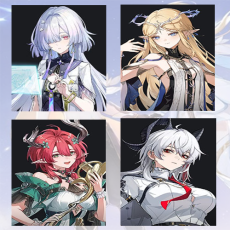 Asia lv 8| Mornye + Cartethyia + Ciaccona + Zani | Random 4 stars |The novice pool is not used