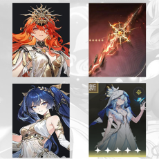 Asia|lv 4-10| Augusta + Augusta Weapon + iuno + The Shorekeeper | Random 4 stars |Fast delivery