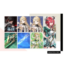 Asia| Chisa + Cartethyia + Cartethyia + Ciaccona + Cartethyia Weapon + Ciaccona Weapon + verina | Random 4 stars |The novice pool is not used