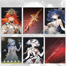 Asia|lv 4-10| Augusta + Augusta Weapon + iuno + The Shorekeeper + Camellya + Camellya Weapon | Random 4 stars |Fast delivery