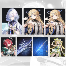 Asia lv 8| Mornye + Cartethyia + Cartethyia + Ciaccona + Mornye Weapon + Cartethyia Weapon + verina | Random 4 stars |The novice pool is not used