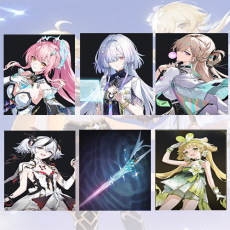 Asia lv 8| Aemeath + Mornye + Lynae + Camellya + Aemeath Weapon + verina | Random 4 stars |The novice pool is not used