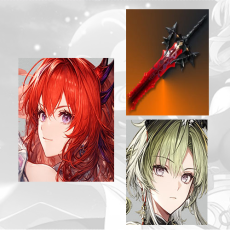 Asia lv 2| Laevatain + Laevatain Weapon + Lifeng| Fresh account tutorial only Fast delivery