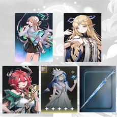 Asia|Lynae + Cartethyia + Ciaccona + The Shorekeeper + Cartethyia Weapon | Random 4 stars |Fast delivery