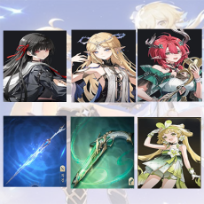 Asia| Chisa + Cartethyia + Ciaccona + Cartethyia Weapon + Ciaccona Weapon + verina | Random 4 stars |The novice pool is not used