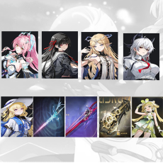 Asia lv 8| Aemeath + Chisa + Cartethyia + Zani + Phoebe + Aemeath Weapon + Chisa Weapon + Zani Weapon + verina | Random 4 stars |The novice pool is not used