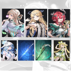 Asia| Lynae + Cartethyia + Ciaccona + The Shorekeeper + Cartethyia Weapon + Ciaccona Weapon + verina | Random 4 stars |The novice pool is not used