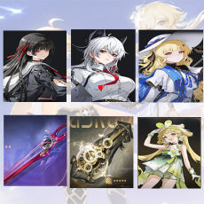 Asia lv 8| Chisa + Zani + Phoebe + Chisa Weapon + Zani Weapon + verina | Random 4 stars |The novice pool is not used