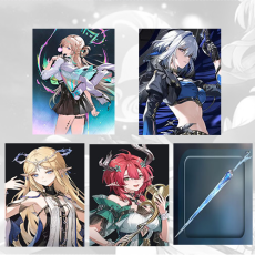 Asia|Lynae + Galbrena + Cartethyia + Ciaccona + Cartethyia Weapon | Random 4 stars |Fast delivery