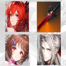 Asia lv 2| Laevatain + Laevatain Weapon + Ardelia + Pogranichnik| Fresh account tutorial only Fast delivery