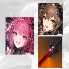 Asia lv 2| Yvonne + Gilberta + Laevatain Weapon| Fresh account tutorial only Fast delivery