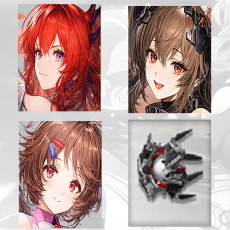 Asia lv 2| Laevatain + Gilberta + Ardelia + Gilberta Weapon| Fresh account tutorial only Fast delivery