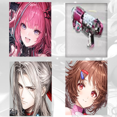 Asia lv 2| Yvonne + Yvonne Weapon + Pogranichnik + Ardelia| Fresh account tutorial only Fast delivery