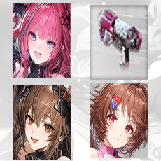 Asia lv 2| Yvonne + Yvonne Weapon + Gilberta + Ardelia| Fresh account tutorial only Fast delivery