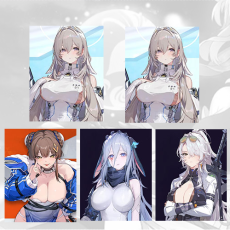 Asia| Sereniel + Sereniel + Yuki + Narja + Nine + Random 4-star character|Fast delivery